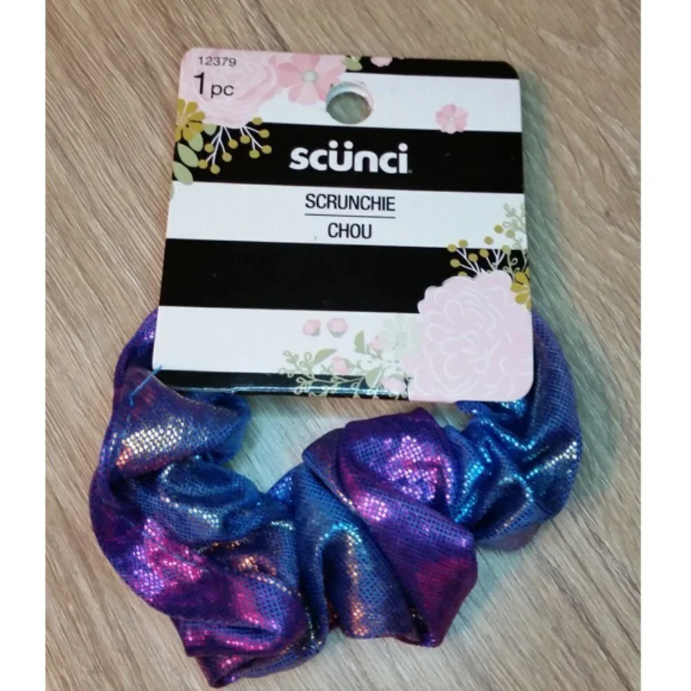 NWT Scunci Wild Primrose Hair Scrunchies + More